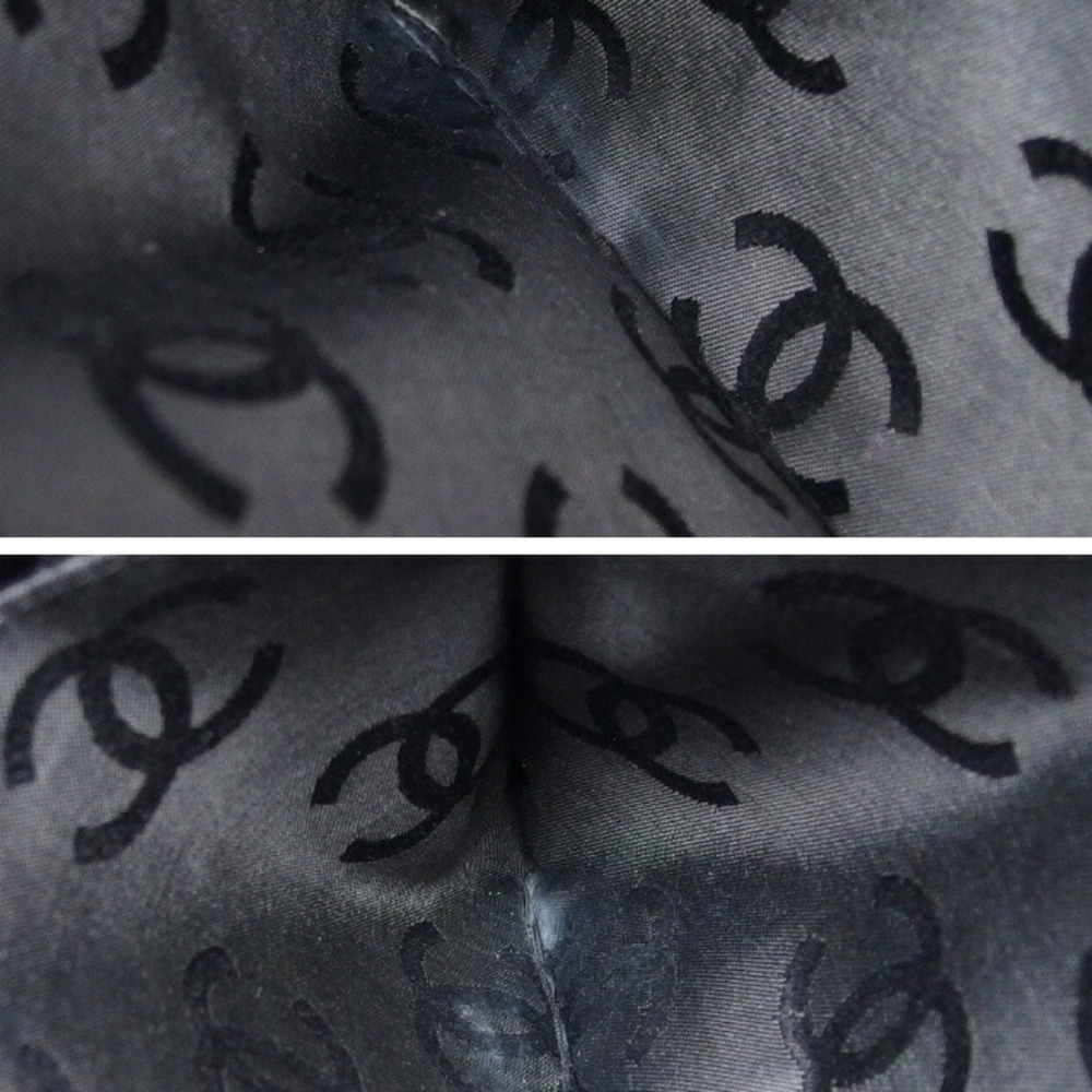 CHANEL Black Logo Shoulder Bag - Picture 9 of 11